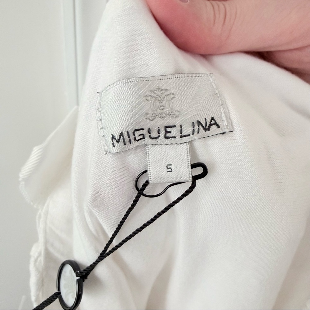 Miguelina Kira Cotton Crochet Mini Dress - Picture 8 of 8